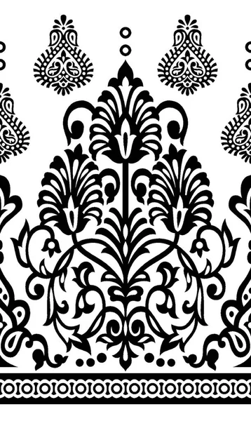 Indiase Motif Vector — Stockvector