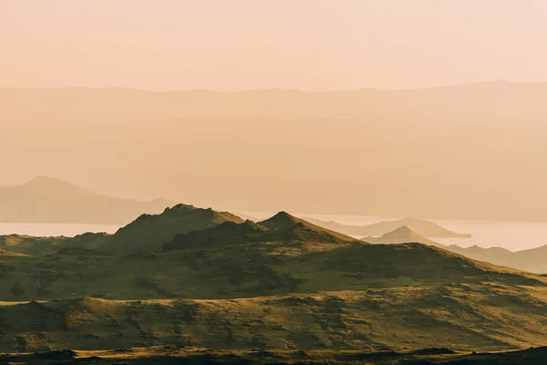 Colinas Por Sol Olkhon — Fotografia de Stock