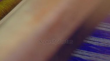 Antik endüstriyel dokumacılar. Etnografya, üretim geleneği. 4k.