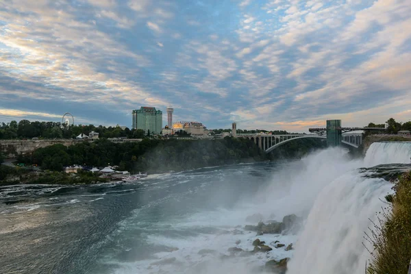 Lado americano de las Cataratas del Niágara — Foto de Stock