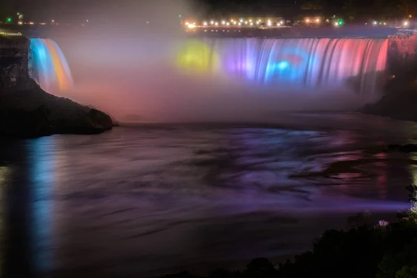 Geceleri Niagara Şelalesi