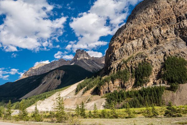 Tunnel in the mountains of Canada