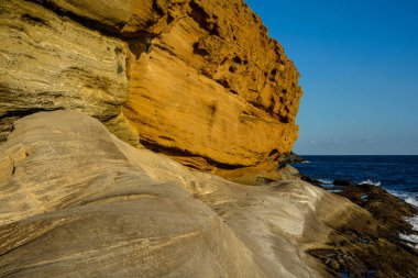 sarı dağ deniz, Tenerife kum dalgaları