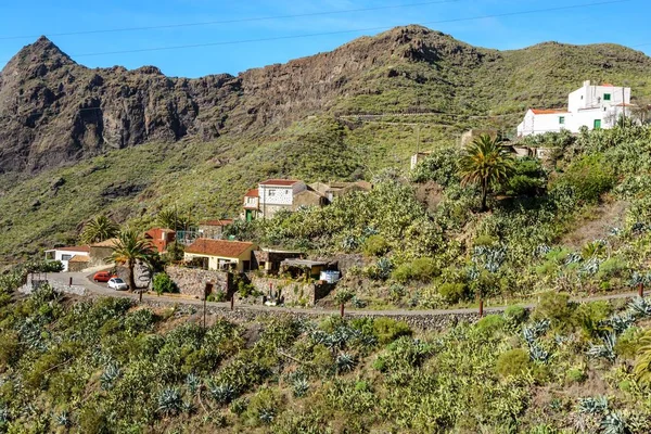 Mooie weg in de bergen. Los Carrizales. — Stockfoto