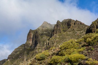 Santiago del teide kasaba. Tenerife, Kanarya Adaları.