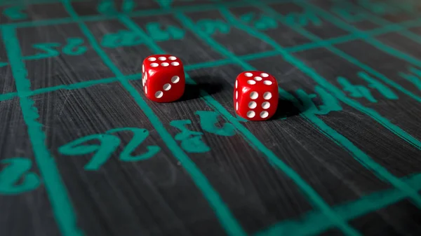 Dice for gambling — Stock Photo, Image