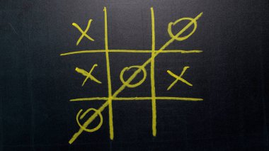 Soyut Tic Tac Toe Oyun Yarışması.