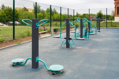 Sokak egzersiz spor zemin sayısı