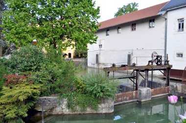 Annecy. Fransa. Eski Annecy görünümünü.