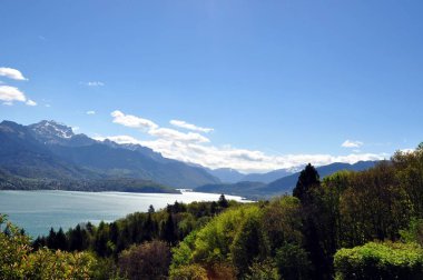 Annecy. Fransa. Dağlar .