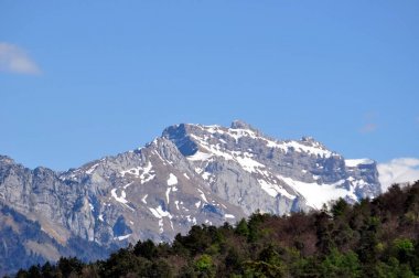 Annecy. Fransa. Dağlar .