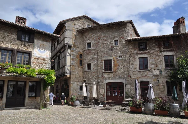 France . Perouges .Old village . — Zdjęcie stockowe