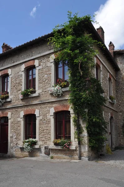 France . Perouges .Old village . — Stock fotografie