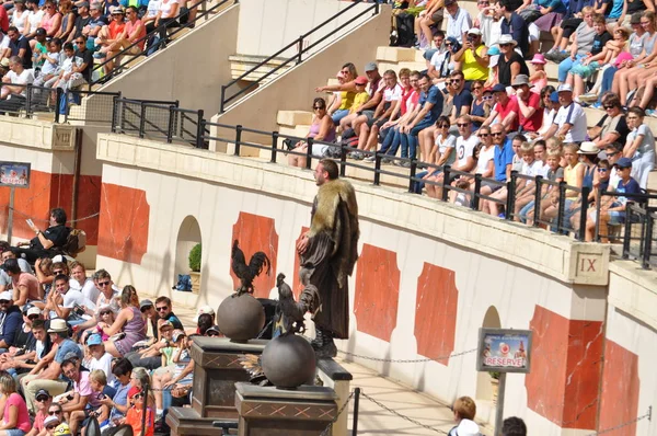 Francja. Park Puy du Fou. 16 sierpnia 2017 . — Zdjęcie stockowe