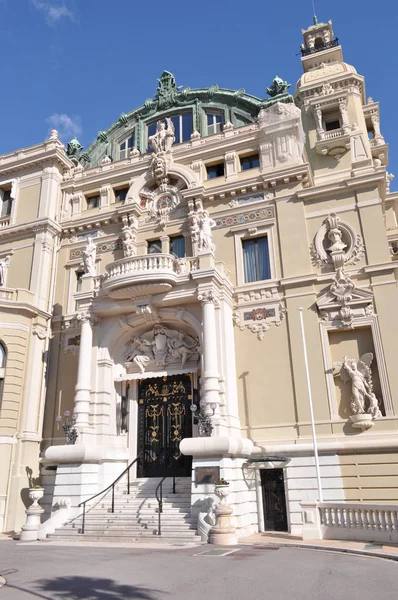 France Monte Carlo Opera House February 2018 — Stock Photo, Image