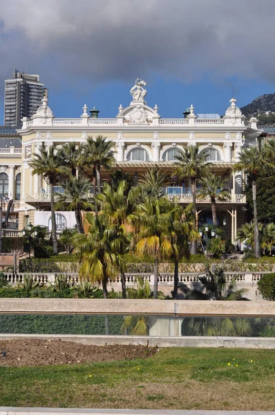 Côte Azur Monte Carlo Straten — Stockfoto