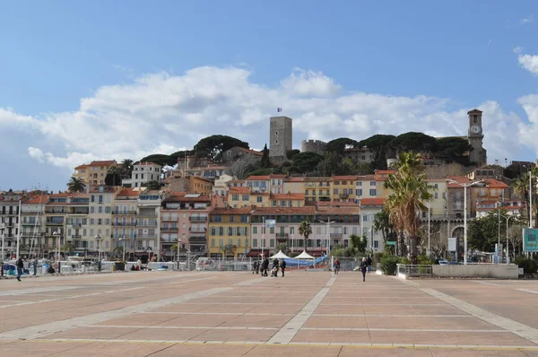 Francia Cannes Croisette Febrero 2018 — Foto de Stock