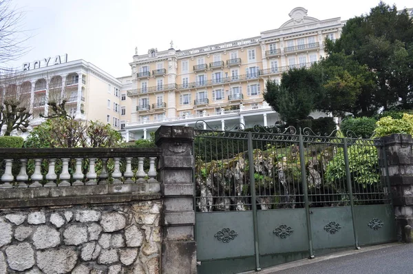 Aix Les Bains Vagyok Franciaországba 2020 Hotel Royal — Stock Fotó