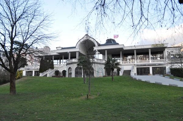 Aix Les Bains França 2020 Cassino Grande Círculo — Fotografia de Stock