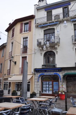 Aix-les-Bains. Fransa. 19 / 01 / 2020. Chapellerie .