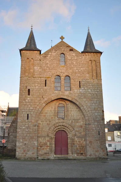 View Castle Mount Saint Michel — Stock Photo, Image