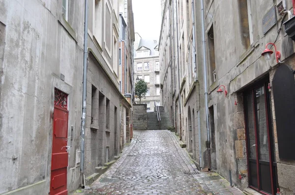 Visualizza Strade Saint Malo — Foto Stock