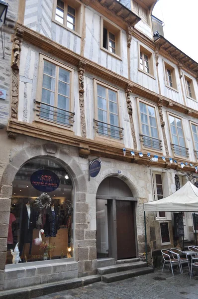 Rennes Francia Marzo 2020 Ristorante Faubourg Saint George — Foto Stock