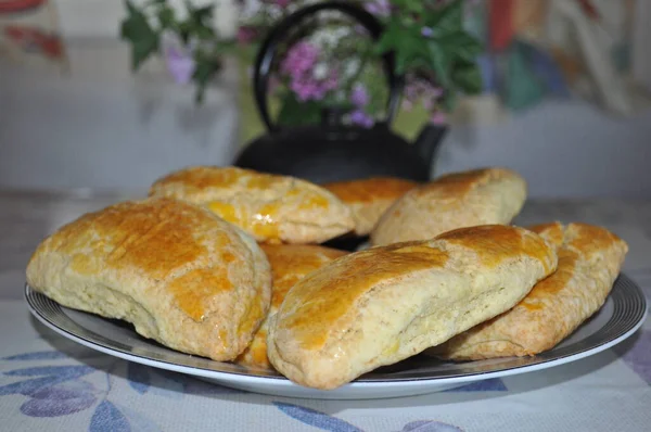 Buns Plate Country Style — Stock Photo, Image