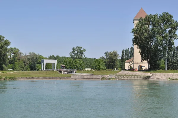 Francia Lione 2020 Centrale Elettrica Fes — Foto Stock