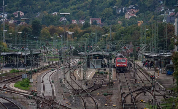 Der Bahnhof in Tübingen — Stockfoto