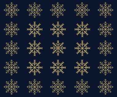 Altın kar tanesi, desen, Festival arka plan