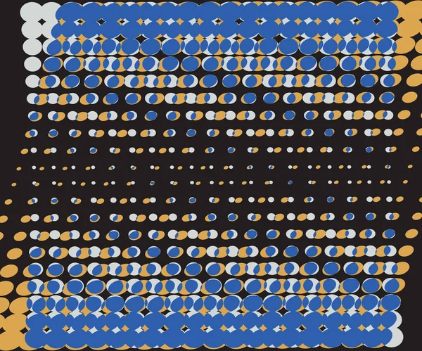 Composição de cores abstratas no estilo de meio-tom —  Vetores de Stock