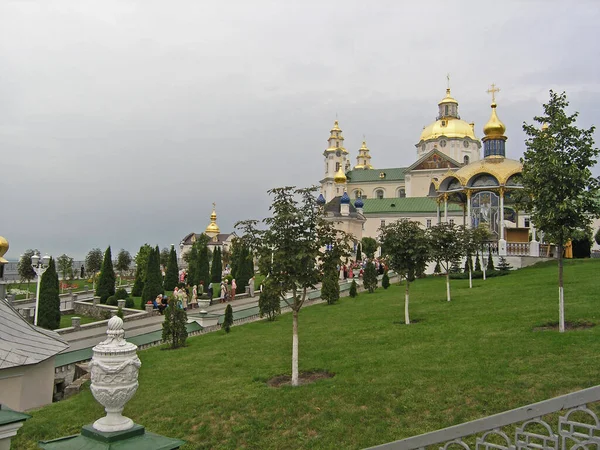 Территория Почаевской лавры — стоковое фото