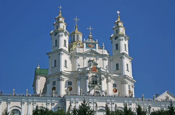 Übernahme Kathedrale von pochaev lavra — Stockfoto