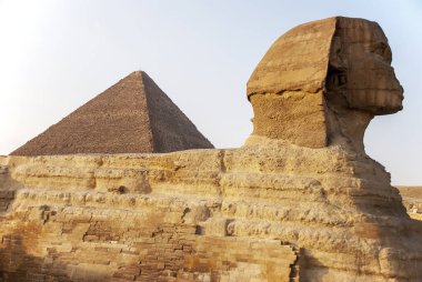 Mısır Kahire Giza piramitleri Firavunlar eski