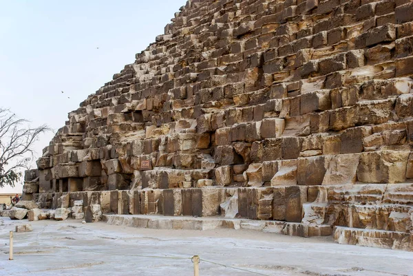 Єгипет Каїр Гіза піраміди фараонів старі — стокове фото