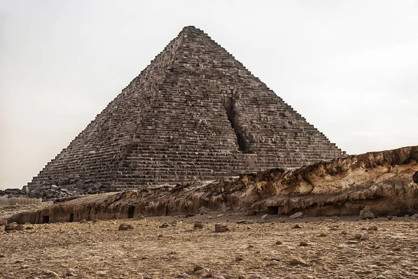 Ägypten kairo giza pyramiden pharaonen alt — Stockfoto
