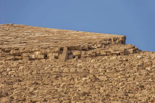 Egyiptom Kairó Giza piramisok régi fáraók — Stock Fotó