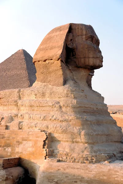 Ägypten kairo giza pyramiden pharaonen alt — Stockfoto