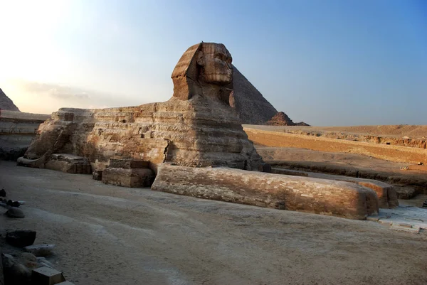 Egito Cairo Pirâmides de Gizé Faraós velhos — Fotografia de Stock