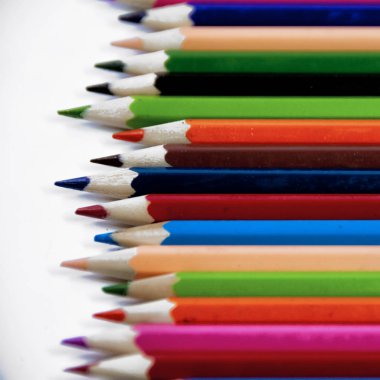 Renkli kalemler.
