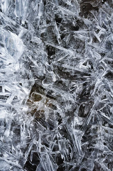 Frozen  crystal pattern look