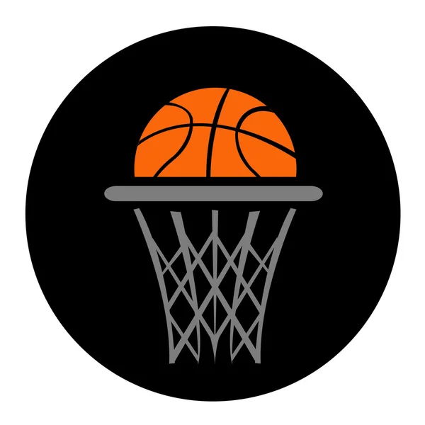 Baloncesto, ilustración vectorial — Vector de stock