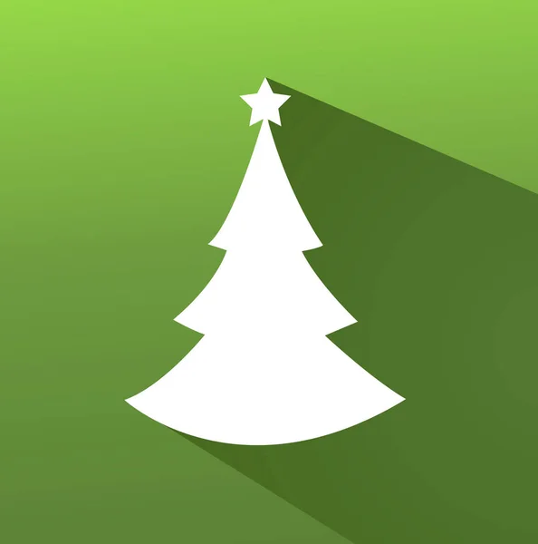 Árbol de Navidad vector — Vector de stock