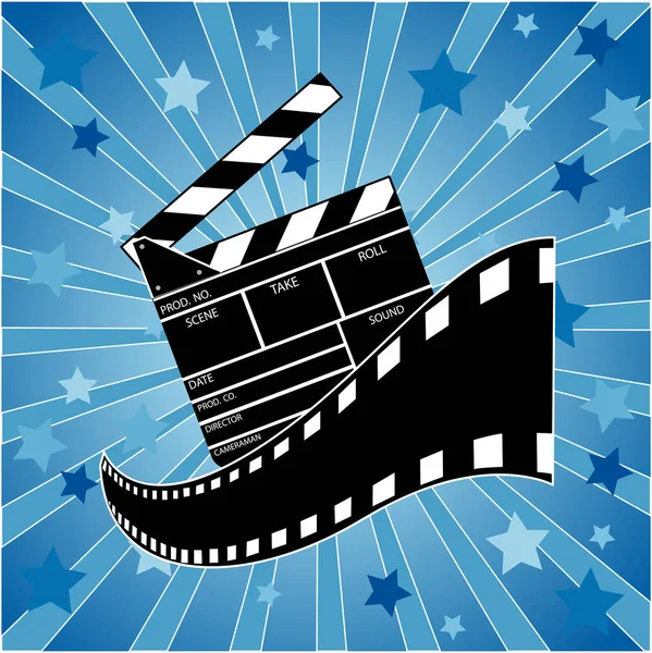 Videopictogram bioscoop teken — Stockvector