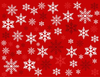 kar taneleri vektör illüstrasyon sanatı 