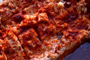 moked şişman domuz pastırması