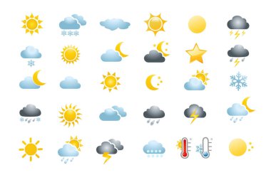 30 hava durumu simgeleri