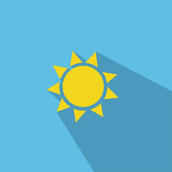 Sun Icon Vector illustratie — Stockvector