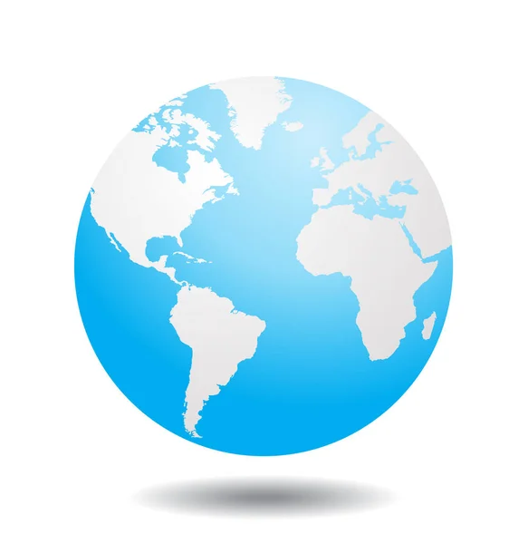World globe vector — Stock Vector